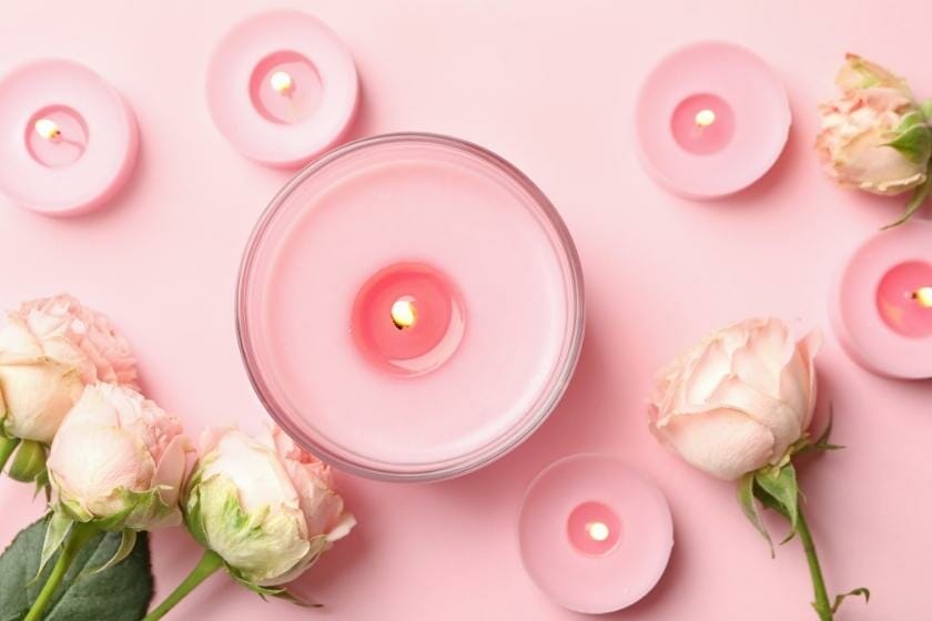 How To Make Rose Scented Candles?