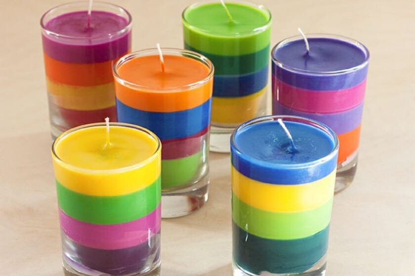 Our Ultimate Guide To Making Coloured Scented Candles At Home