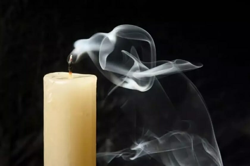 How To Put Out A Candle Without Smoke The Extinguisher!