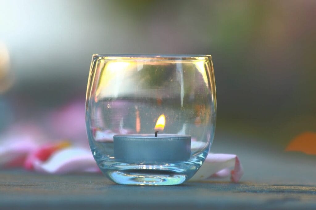 What Causes The Blackening Of Candle Glass?