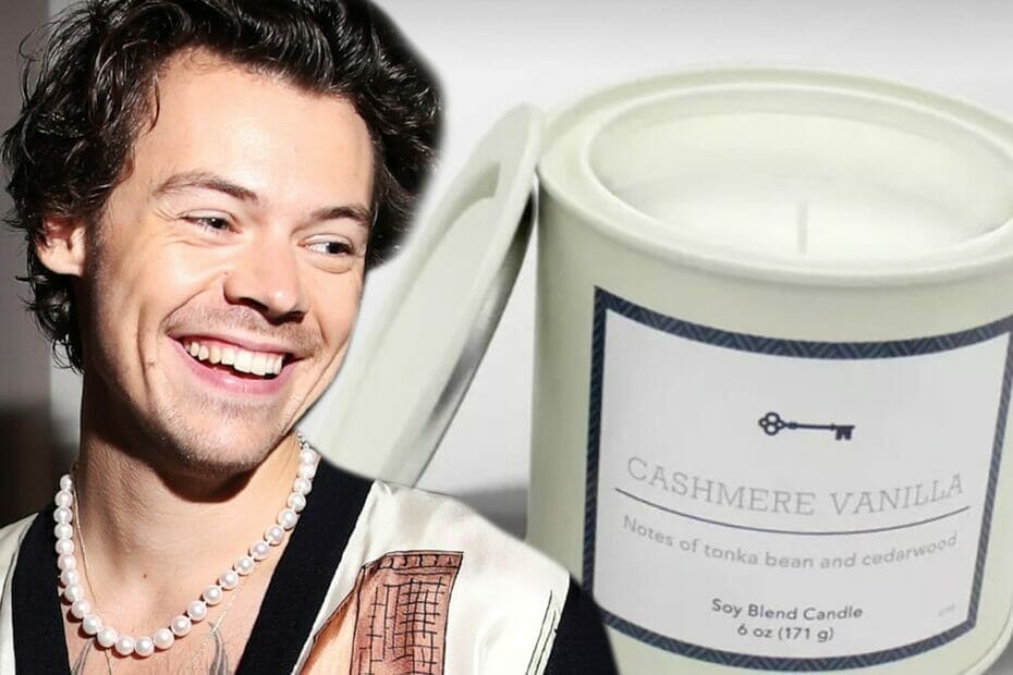 harry styles candle
