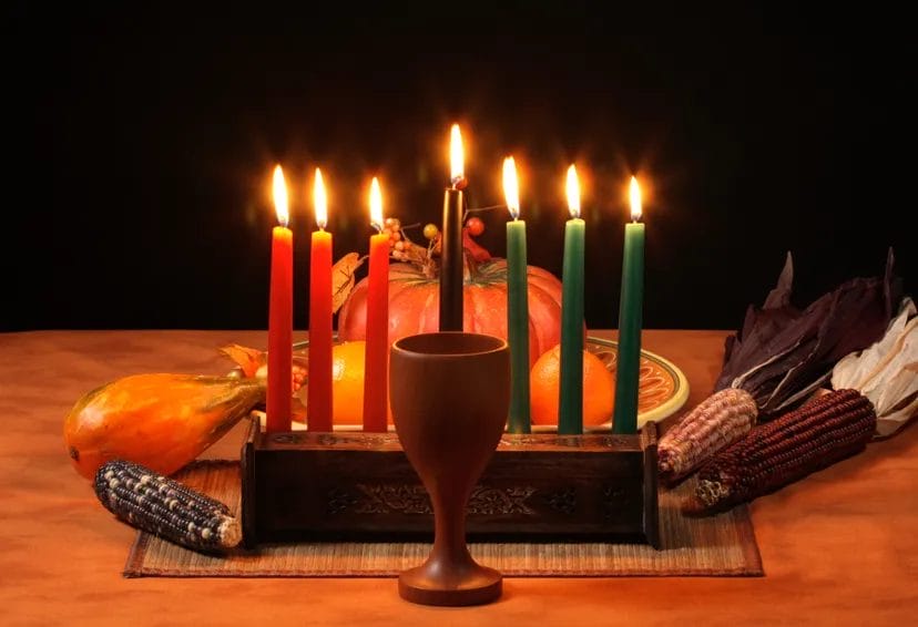 what is the candle holder for kwanzaa called