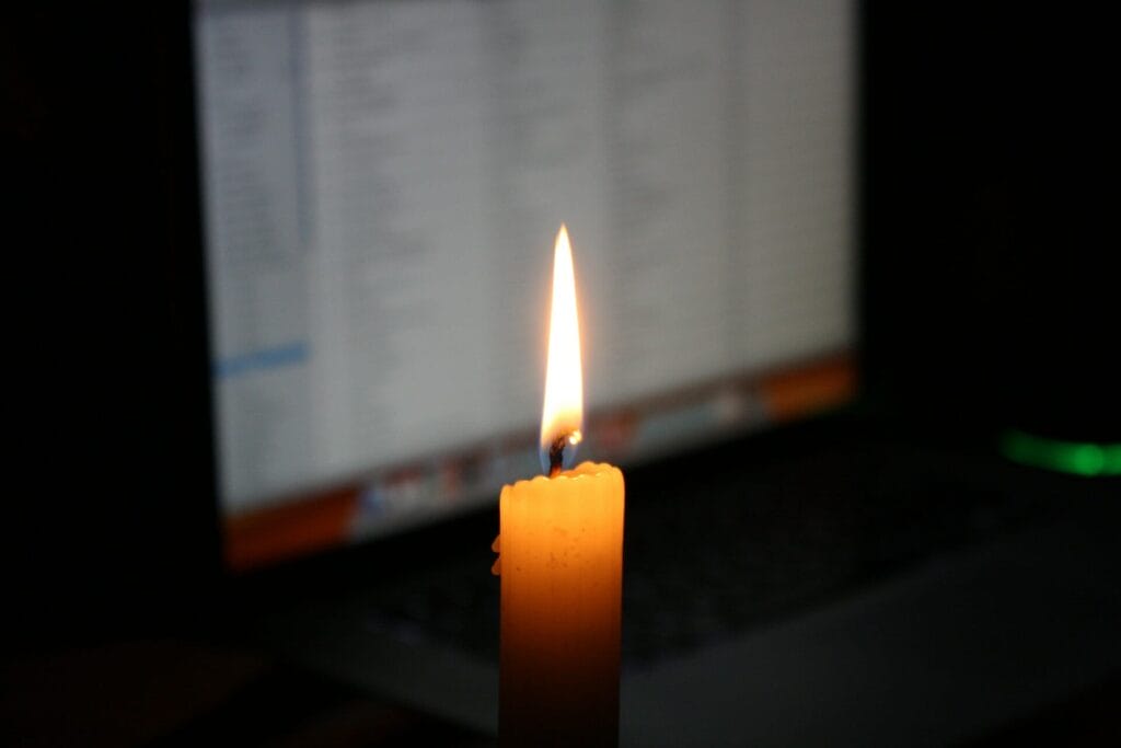 Wax Reaching Its Flash Point